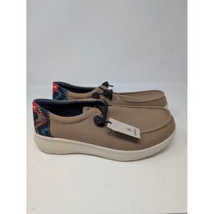 Ariat Men's Hilo Tan Southwest Slip on shoes NWT sz 11